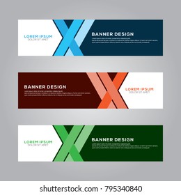 Abstract Modern Banner Background Design Vector Template