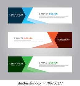 Abstract Modern Banner Background Design Vector Template