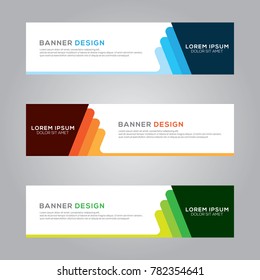 Abstract Modern Banner Background 
Vector Template