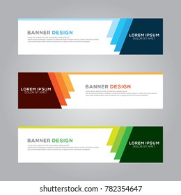 Abstract Modern Banner Background 
Vector Template