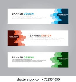 Abstract Modern Banner Background 
Vector Template