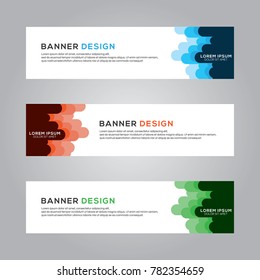 Abstract Modern Banner Background 
Vector Template