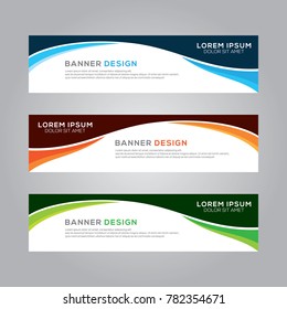 Abstract Modern Banner Background 
Vector Template