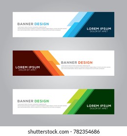 Abstract Modern Banner Background 
Vector Template