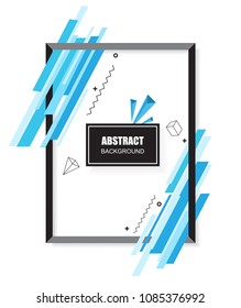 Abstract modern banner.Vector frame for your design.