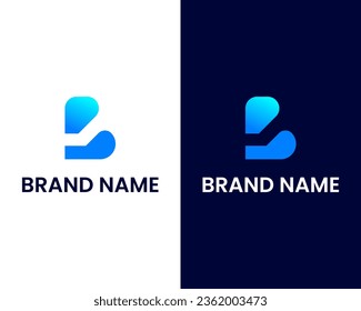 Abstract Modern BD logo design, DB construction logo design vector