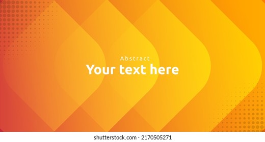 abstract modern beautiful dynamic orange gradient color background