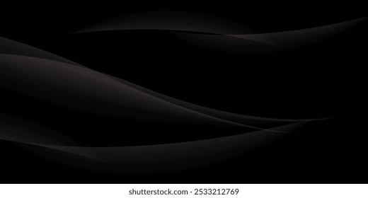 Abstractas diseño de fondo negro moderno