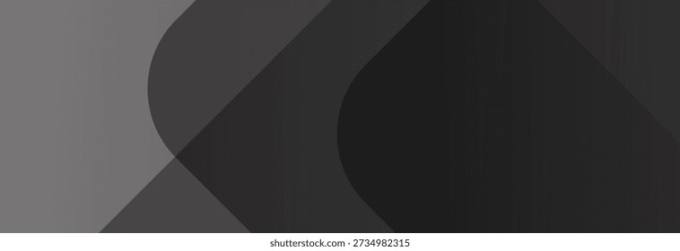 Abstract modern black background. vector.
