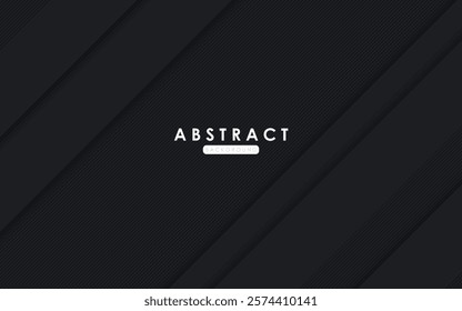 abstract modern black dop with lines background