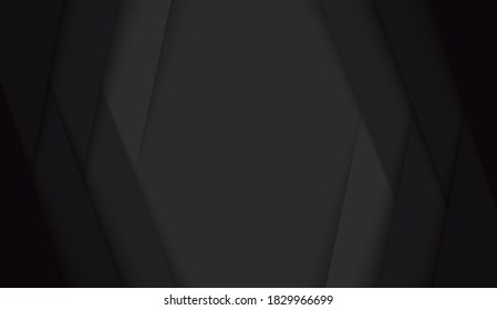 abstract modern black lines background vector illustration EPS10	
