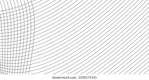 Abstrato moderno preto linhas onduladas padrão elemento de design. Adequado para banner, capa, cartaz abstrato