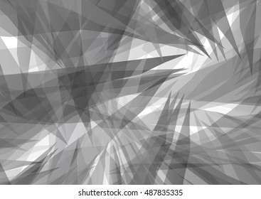 Abstract modern black and white geometric background