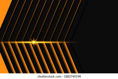 abstrakter, moderner, schwarz-gelber Hintergrund