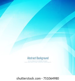 Abstract modern blue background