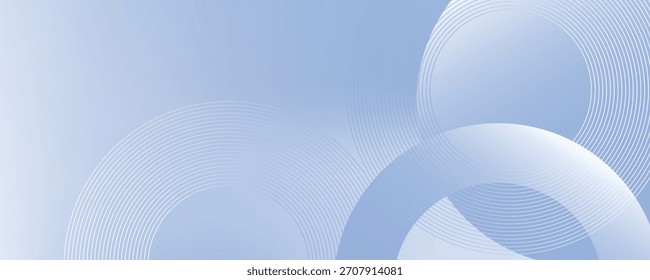 Abstrato moderno azul moderno fundo com elementos de círculo. Conceito de tecnologia digital. com um estilo de conceito moderno