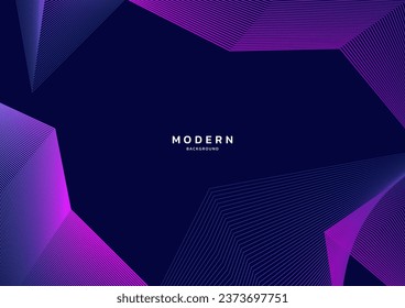 Abstract modern blue background template. High tech frame. Concept technology, futuristic, big data, Ai, network, business, online, financial, presentation, banner, advert