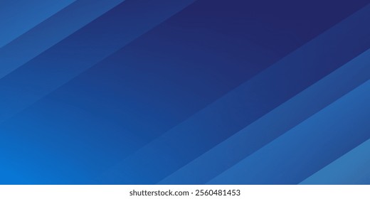 Abstract modern blue background. Vector illustration