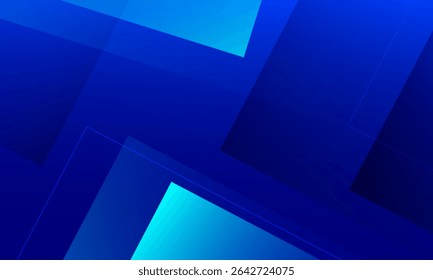 Abstract modern blue background. Vector illustration