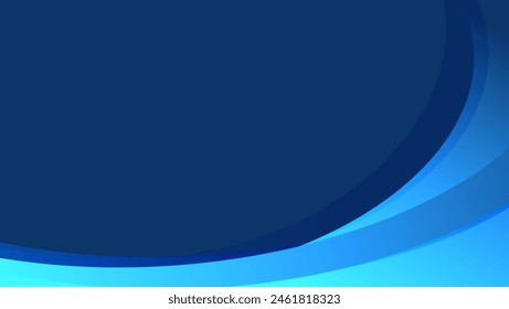 Abstract modern blue background. Modern background. Wallpaper. Suitable for banner, poster, flyer and creative business templates.