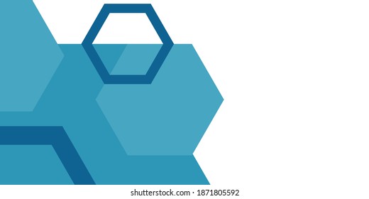 Abstract modern blue background. Blue and white color with stylish line polygon and square decoration suit for presentation design