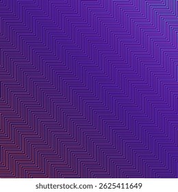 Abstracte moderne blauwe achtergrond met zigzaglijnen. Technologie, futuristisch en AI-concept. Illustraties, vector