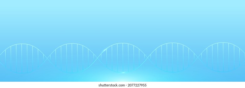 Resumen del diseño de fondo de banner azul moderno con iconos y símbolos de salud. Diseño de plantillas con concepto e idea para la tecnología de la salud, la medicina de la innovación, la salud, la ciencia y la investigación.