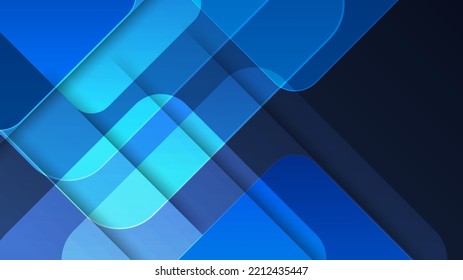Abstract modern blue and black background. Vector illustration design for presentation, banner, cover, web, flyer, card, poster, wallpaper, texture, slide, magazine, and powerpoint.