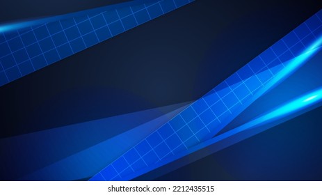 Abstract modern blue and black background. Vector illustration design for presentation, banner, cover, web, flyer, card, poster, wallpaper, texture, slide, magazine, and powerpoint.