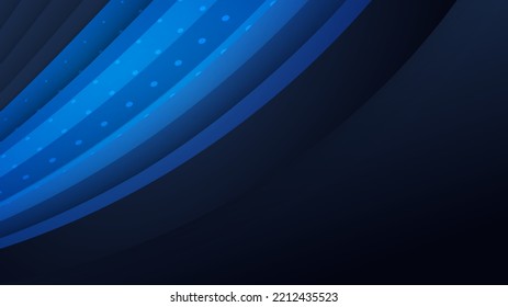Abstract modern blue and black background. Vector illustration design for presentation, banner, cover, web, flyer, card, poster, wallpaper, texture, slide, magazine, and powerpoint.