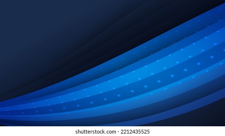 Abstract modern blue and black background. Vector illustration design for presentation, banner, cover, web, flyer, card, poster, wallpaper, texture, slide, magazine, and powerpoint.