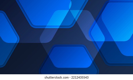 Abstract modern blue and black background. Vector illustration design for presentation, banner, cover, web, flyer, card, poster, wallpaper, texture, slide, magazine, and powerpoint.