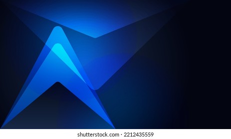 Abstract modern blue and black background. Vector illustration design for presentation, banner, cover, web, flyer, card, poster, wallpaper, texture, slide, magazine, and powerpoint.