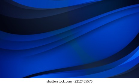Abstract modern blue and black background. Vector illustration design for presentation, banner, cover, web, flyer, card, poster, wallpaper, texture, slide, magazine, and powerpoint.