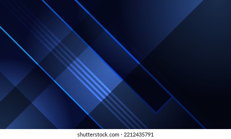 Abstract modern blue and black background. Vector illustration design for presentation, banner, cover, web, flyer, card, poster, wallpaper, texture, slide, magazine, and powerpoint.