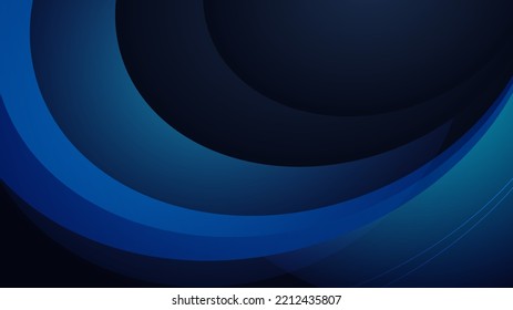 Abstract modern blue and black background. Vector illustration design for presentation, banner, cover, web, flyer, card, poster, wallpaper, texture, slide, magazine, and powerpoint.