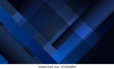 Resumen de fondo azul y negro moderno. Diseño de ilustraciones vectoriales para presentación, banner, portada, web, volante, tarjeta, afiche, fondo de pantalla, textura, diapositiva, revista y powerpoint.