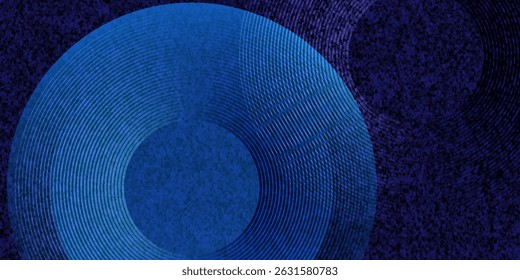 Abstract modern blue circles background. Eps10 vector