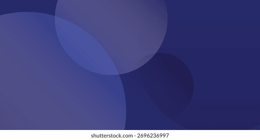 Abstract modern blue circles background. Eps10 vector