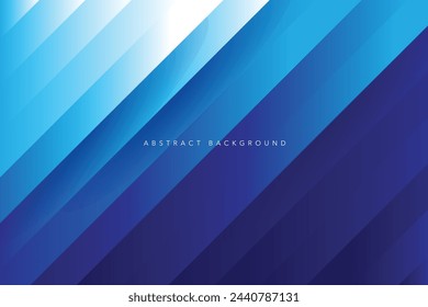Abstract and modern blue color gradient background template