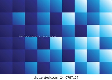 Abstract and modern blue color gradient background template