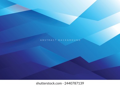 Abstract and modern blue color gradient background template