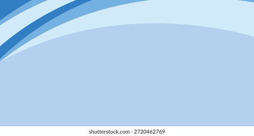 Fondo azul moderno Abstractas de la curva, diseño liso del Fondo de pantalla del gradiente, conveniente para el Web, páginas de aterrizaje, Plantillas