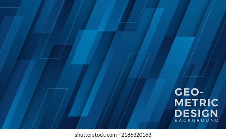 Abstract modern blue dinamic background. Modern pattern geometric background