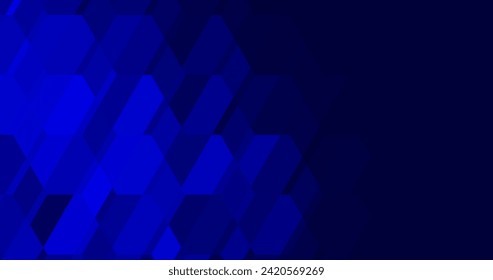 fondo geométrico abstracto moderno azul elegante
