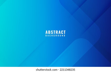 Abstract modern blue geometric background. Dynamic shapes composition. Eps10 vector