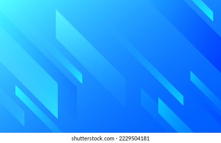 Abstract modern blue geometric background. Vector illustration