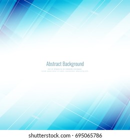 Abstract modern blue geometric background