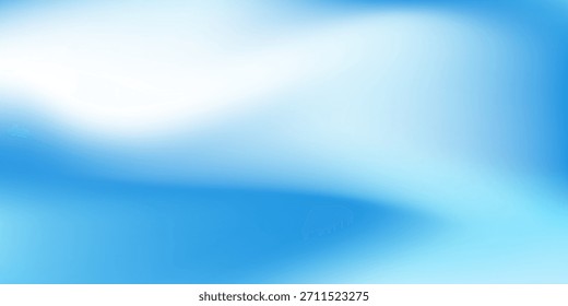 Fundo de gradiente azul moderno abstrato com ondas de linhas de textura brilhantes. Apresentação em malha. Fundo minimalista simples. Ilustração vetorial