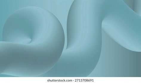 Abstractas Moderno azul Gradiente Ondas Fluidas. Dibujo de líneas de trazos espirales fluidos, efecto de línea 3d
